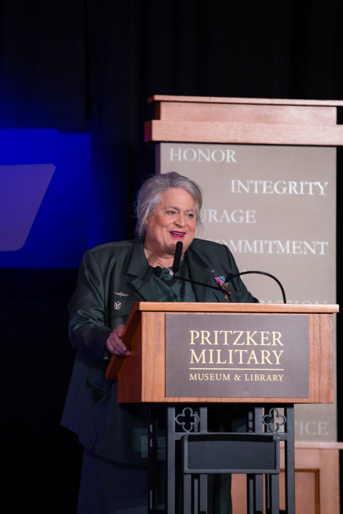 Lieutenant Colonel Jennifer N. Pritzker (Ret.) humanitarian work with Pritzker Military Foundation.